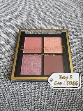 Illuminati Cosmetics
Secret Society: Cool-toned, rosy, and smoky shades